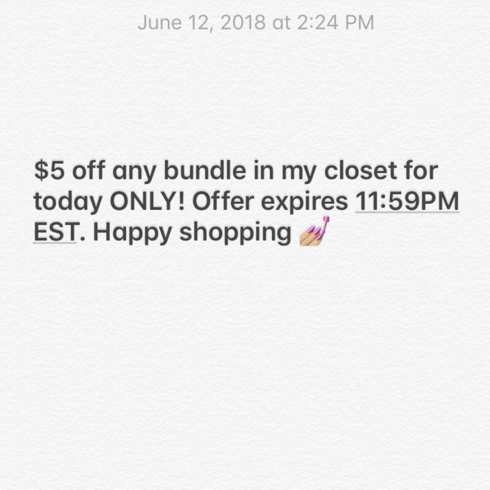 Take your pick! Promo good for only a few hours!